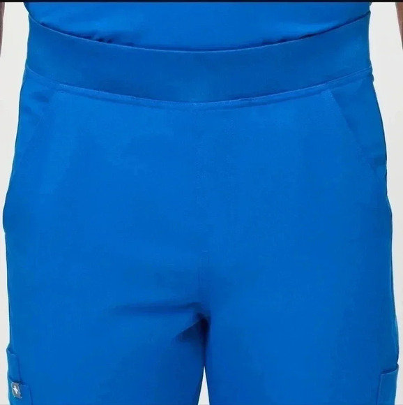 Figs royal blue Axim Cargo Scrub Pants™ medium - Picture 6 of 9